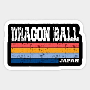 Dragon Ball // Retro Style Sticker